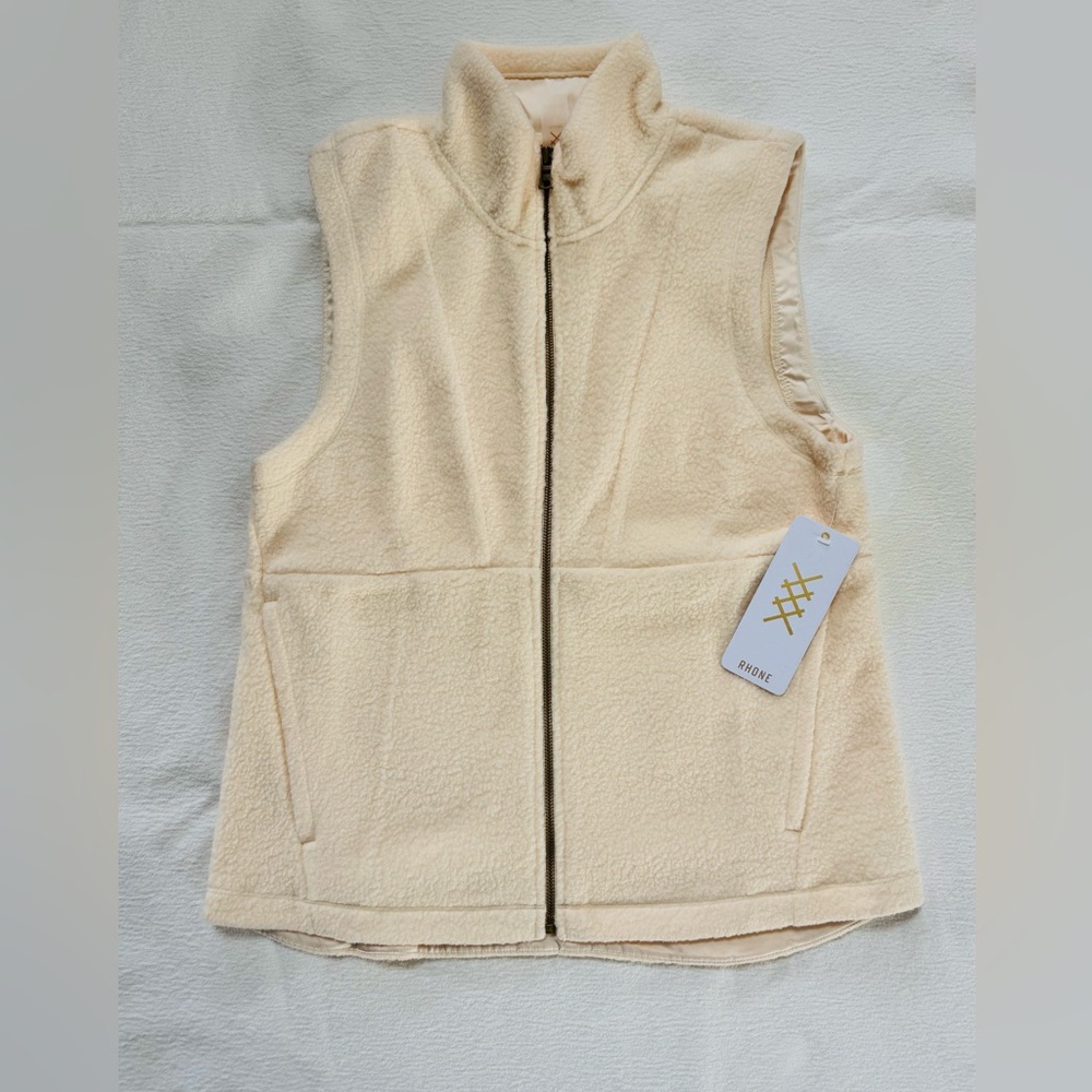 Women’s Rhone Cream ALoft Fleece Vest L